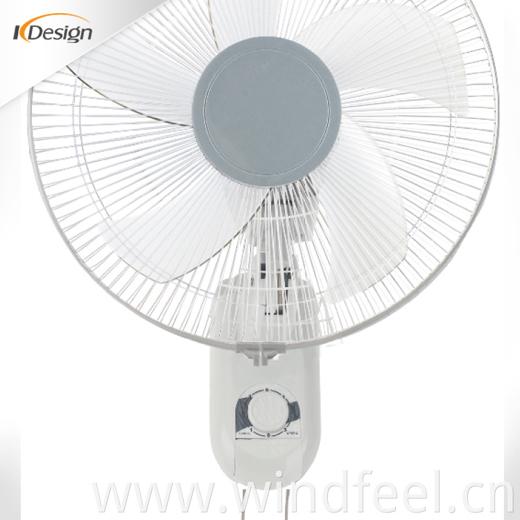 White household new wall fan high quality 3 blade indoor office powerful wall fans